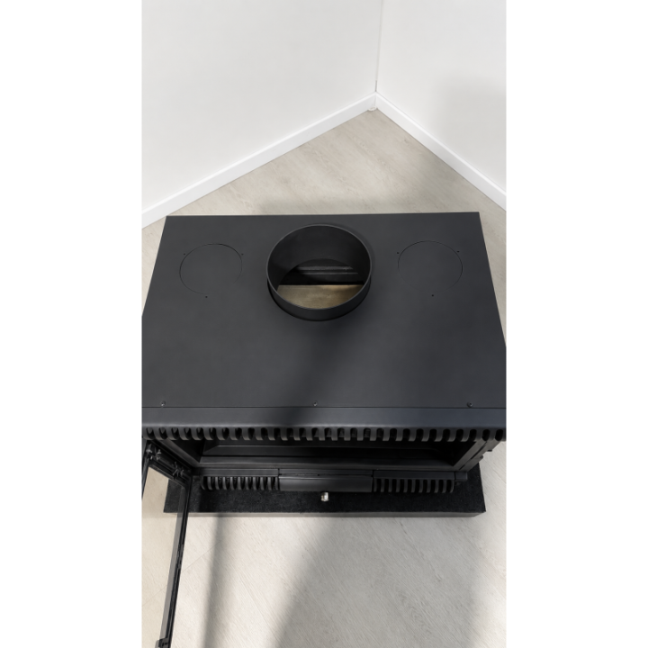 INSERTABLE DE LEÑA KONI IRON 80 VENTILADA