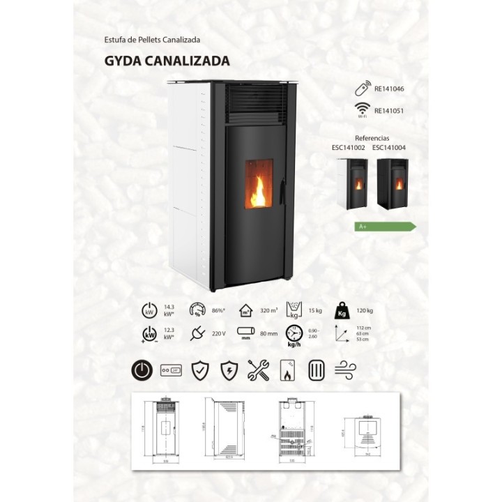 GYDA CANALIZADA BLANCA