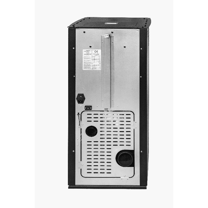 ESTUFA DE PELLET KING 10 NEGRA