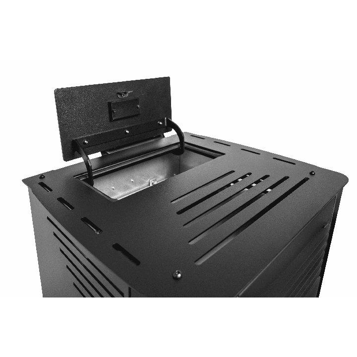 ESTUFA DE PELLET KING 10 NEGRA