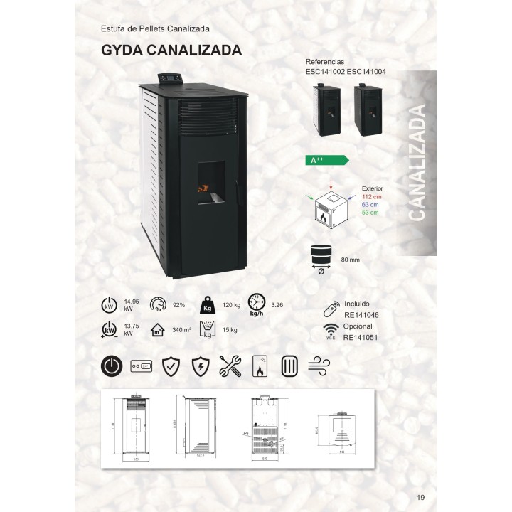 GYDA CANALIZADA BLANCA